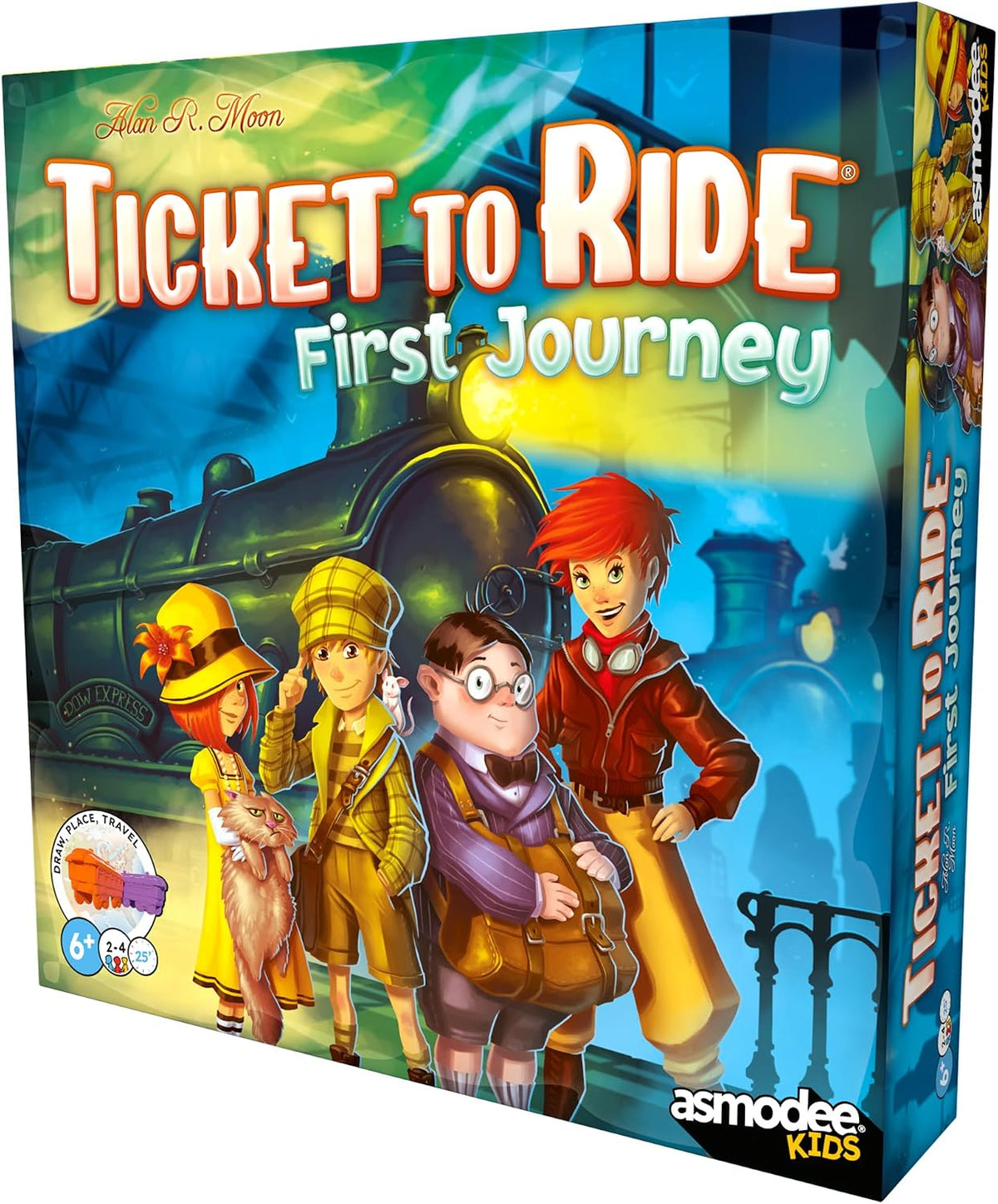 Ticket to Ride: Juego de mesa First Journey para niños y familias