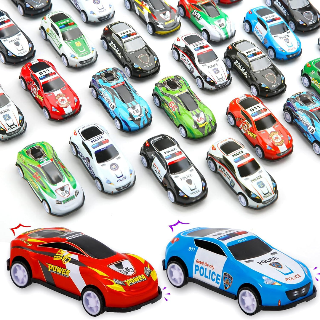 Siwarm 28 piezas de juguetes de autos de retroceso para