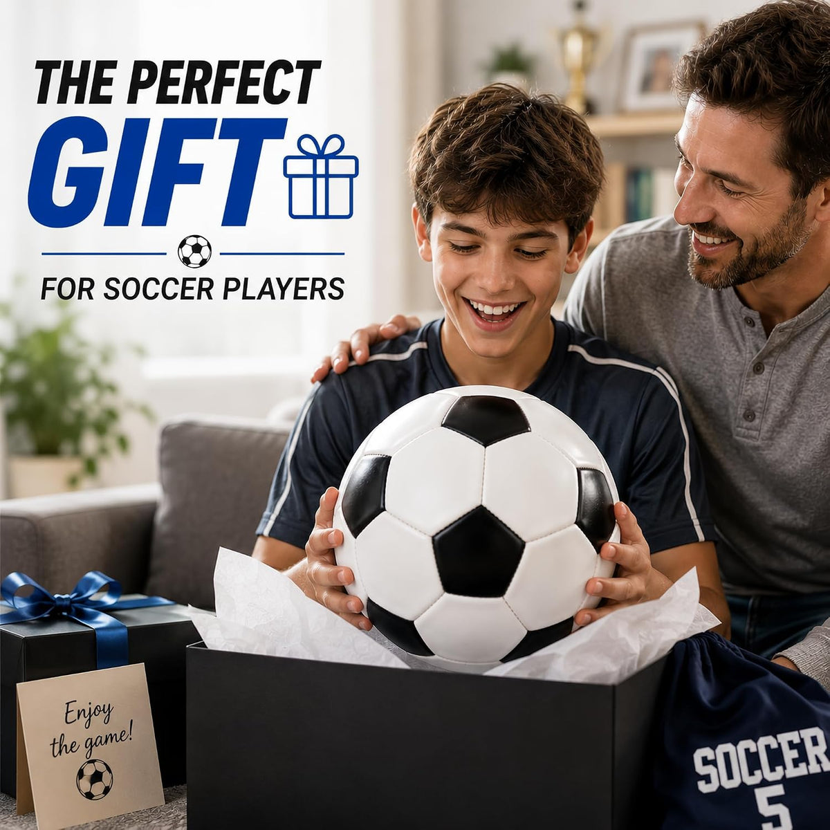 Balón de fútbol tamaño 5, tamaño 4, tamaño 3, tamaño 2 con bomba desinflada, individual, 2 o 3 unidades, tamaño oficial, entrenamiento en interiores y exteriores, regalo para niños pequeños, jóvenes