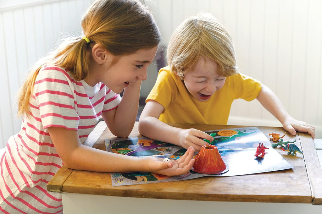 4M STEAM Dinosaur World Exploration| Kit de ciencia práctica con figuras de dinosaurios y experimentos fósiles para niños a partir de 5 años - Juguete educativo de paleontología regalo