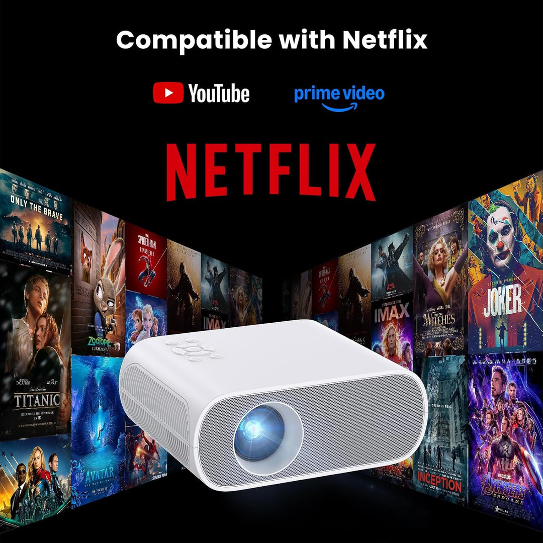 Proyector inteligente con licencia oficial ANSI, 1500, compatible c...