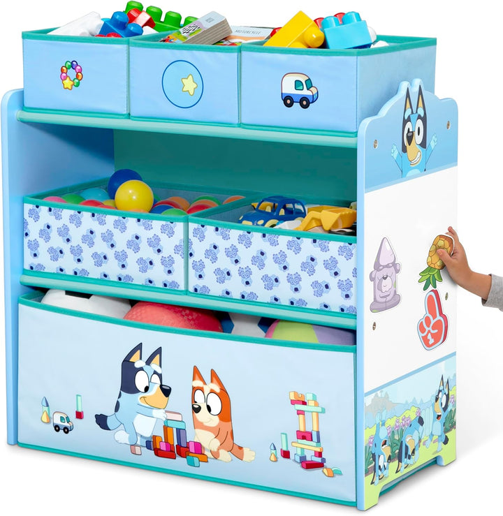 Delta Children - Bluey Design &amp; Store - Organizador de almacena...
