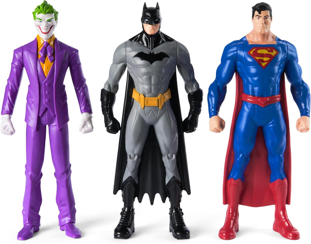 DC Comics Figura de acción de superhéroe: Batman, Superman y el Jok...