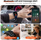 Reloj de correr con GPS para hombres y mujeres, seguimiento de distancia con ritmo promedio, reloj impermeable de 5 ATM con cronómetro, kilometraje, velocidad