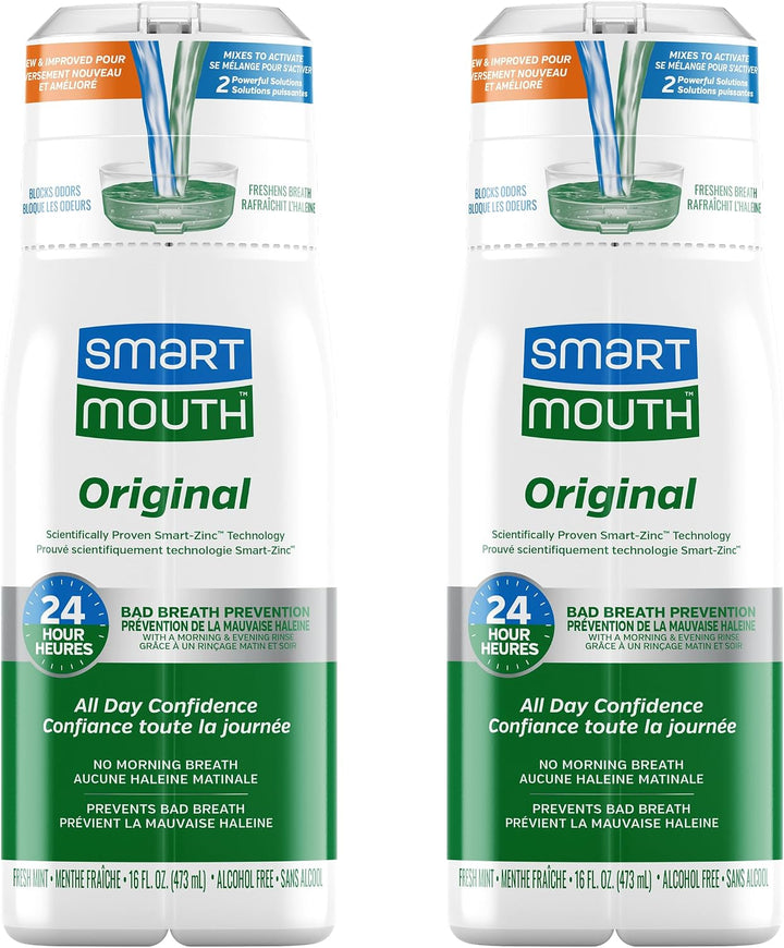 SmartMouth Enjuague bucal activado original \u2013 Enjuague bucal p...