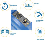 BlueDri Air Shield 550 HEPA Depurador de aire, Equipo de Restauración de Daños por Agua Purificador de aire, Cubre 1400 pies cuadrados, Capaz de Cadena de Margarita, Para Uso Comercial, Gris, BD-AS