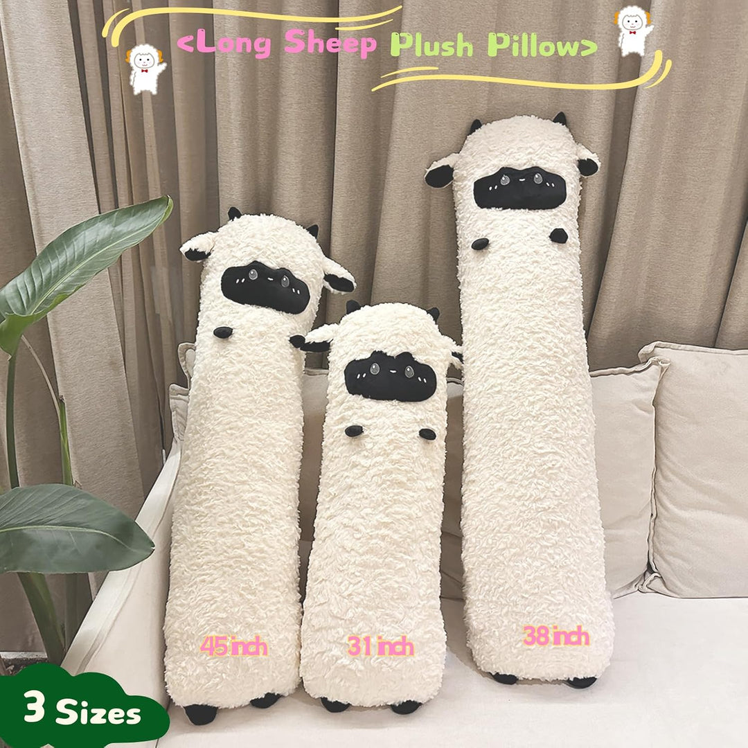 Goylmc Peluche de oveja, almohada de felpa de oveja, cumpleaños y N...