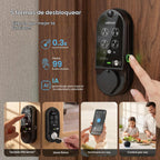 Lockly Vision Cerradura Inteligente con Cámara de Video/Timbre de Audio de 2"