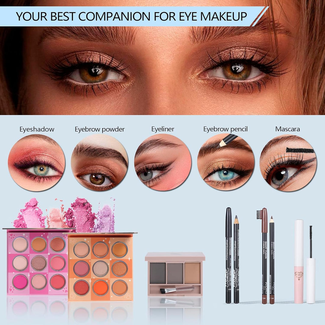 Kits de maquillaje para niñas y adolescentes, set de regalo de maqu...