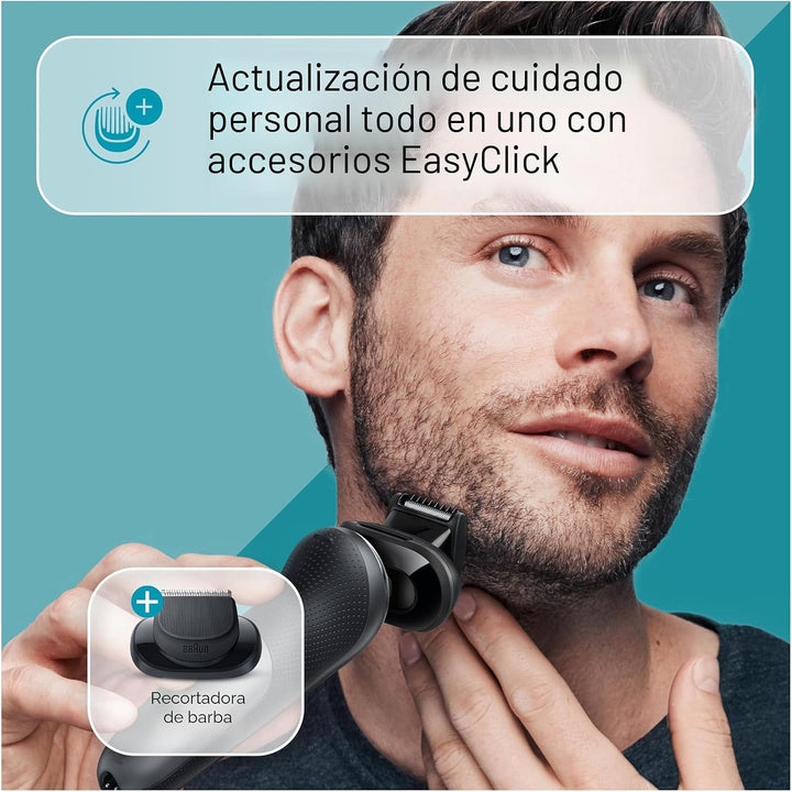 Braun Series 7 - Afeitadora eléctrica para hombres, maquinilla de a...