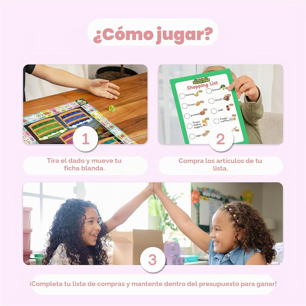 The Fidget Game Supermercado Squishy Spree, juegos de dinero para niños de