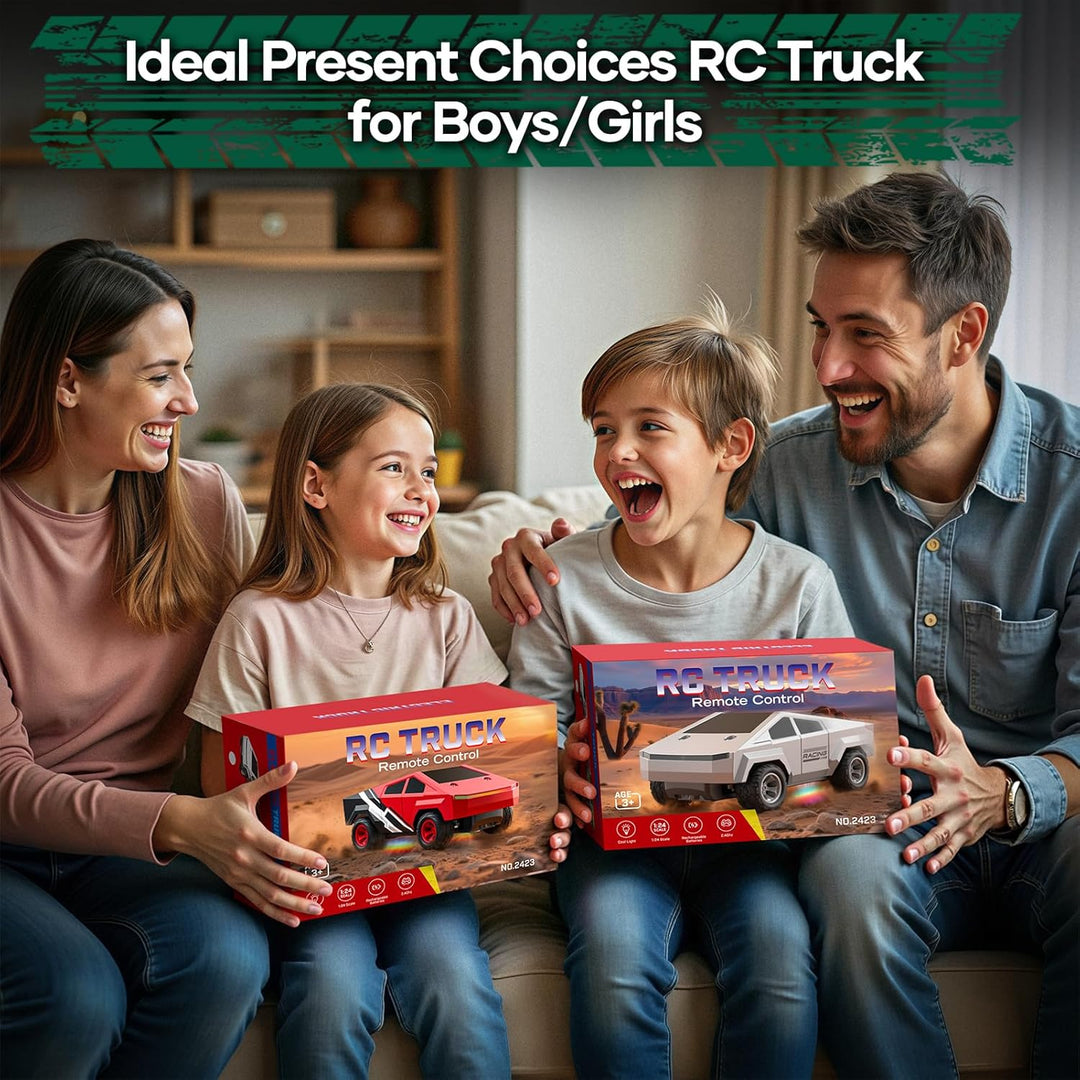 HOMETALL Coche de Control Remoto Camiones RC - Camión RC 2WD Juguet...