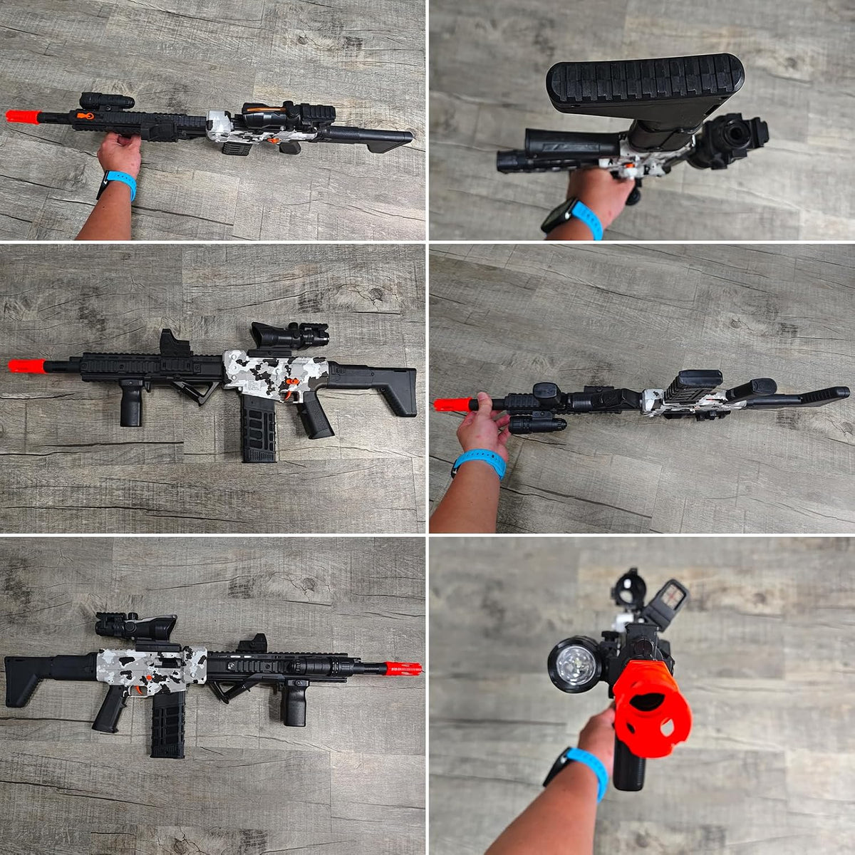 Pistola de juguete realista para pistolas Nerf, dardos de espuma, con alcance de 120 balas suaves, 3 revistas, ametralladoras eléctricas semiautomáticas para niños de 8 a 12 años, regalos de cumpleaños para niños y adultos