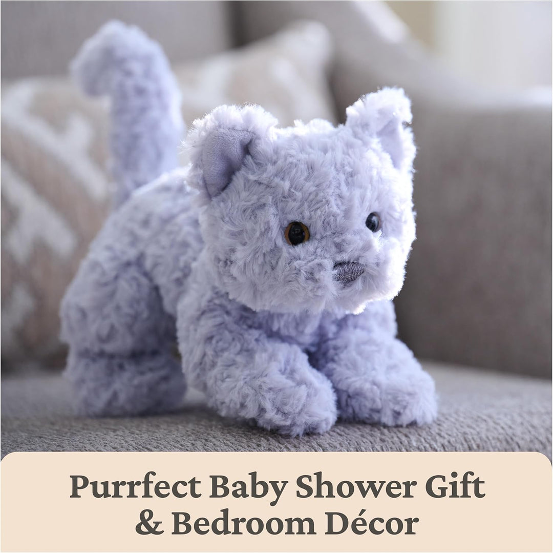 GUND Bootsie - Juguete de peluche de gatito azul inglés, animal de...