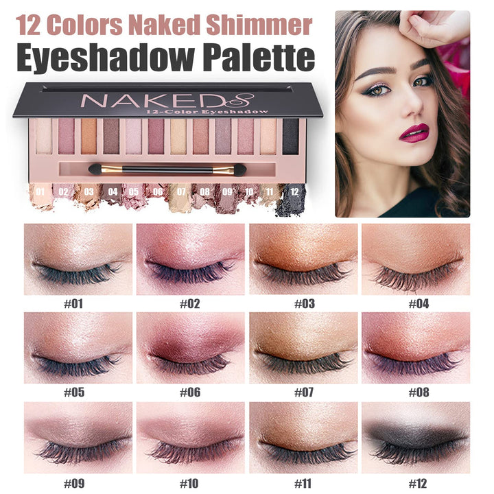 Kit completo de maquillaje todo en uno para mujeres, juego de regal...