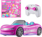 Hot Wheels Barbie RC - Coche de juguete con control remoto, color rosa convertible