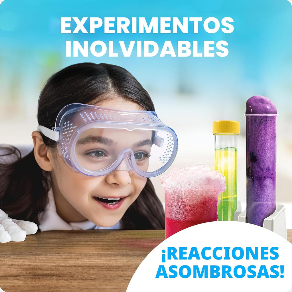 National Geographic Amazing Chemistry Set con 100+ Experiments Ages 8-12