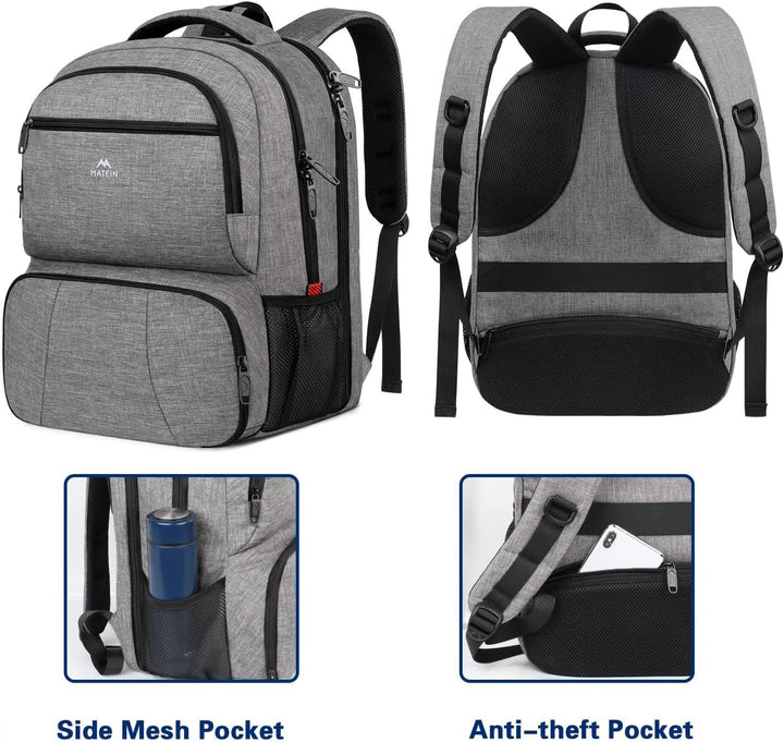 MATEIN - Lonchera-Mochila de 17 pulgadas con aislamiento térmico co...