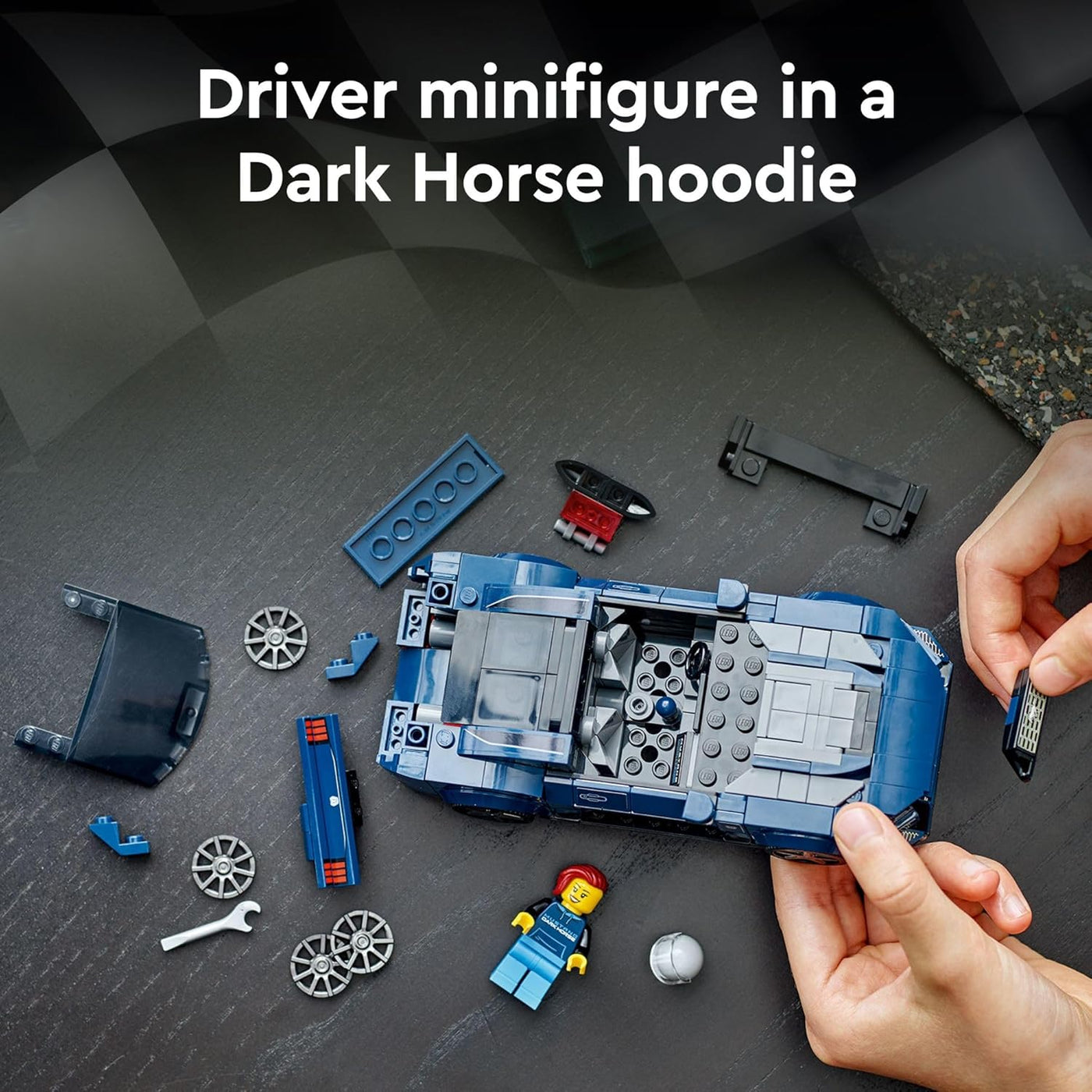 LEGO Speed Champions Ford Mustang - Juguete deportivo de