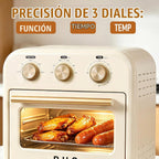 PHS Combo de freidora de aire para horno tostador de 13 cuartos de galón