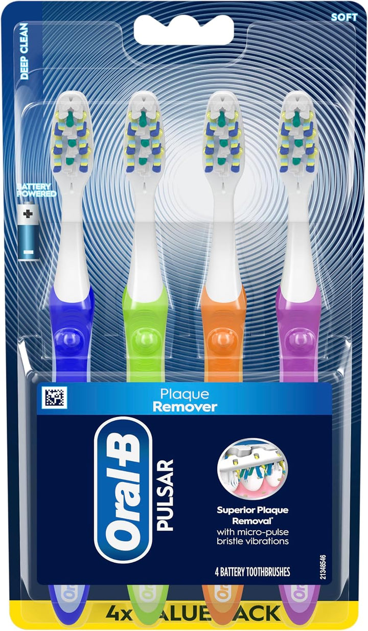Cepillo de dientes Oral-B, removedor de placa vibratorio Pulsar, ce...