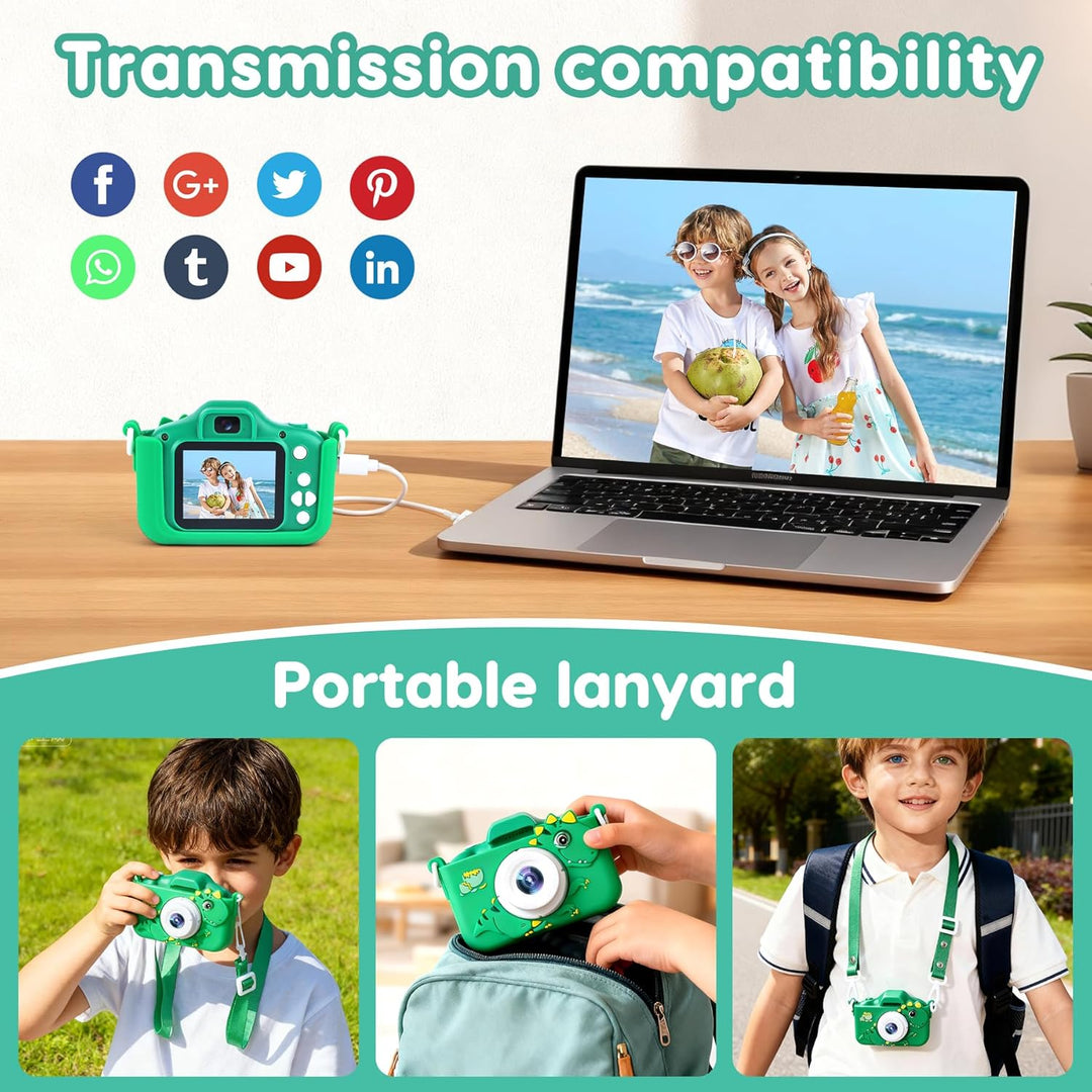 Juguetes de cámara para niños y niñas de 3 a 12 años, cámara para n...