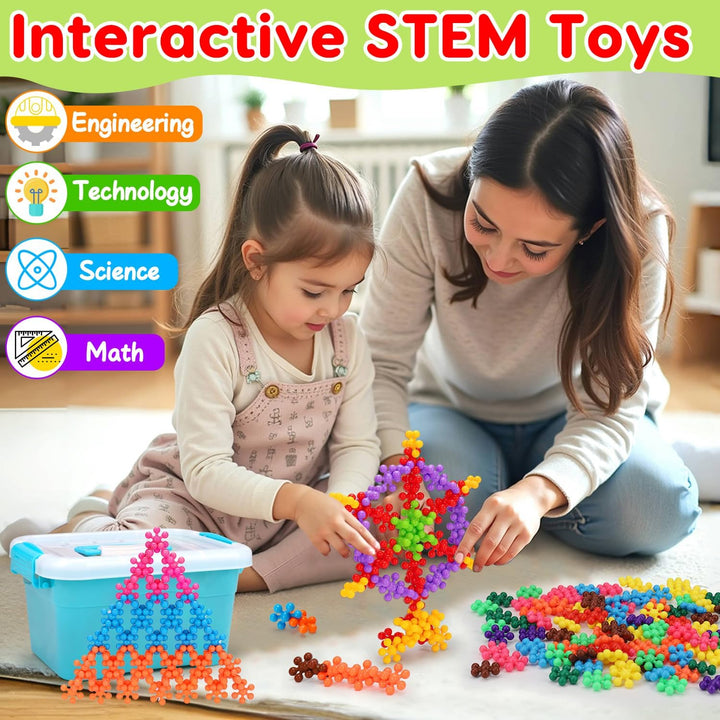 Juguetes STEM de construcción para niños de 3, 4, 5, 6+ años, regal...