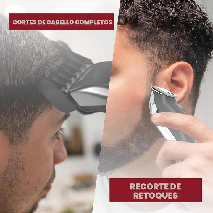 Wahl - Cortadora de pelo inalámbrica Chrome Pro para hombres y comb...