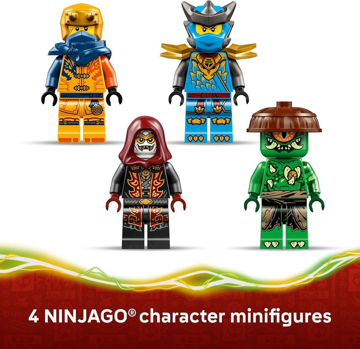 LEGO NINJAGO - Juguete de construcción de batalla de Ninja