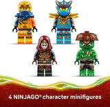 LEGO NINJAGO - Juguete de construcción de batalla de Ninja