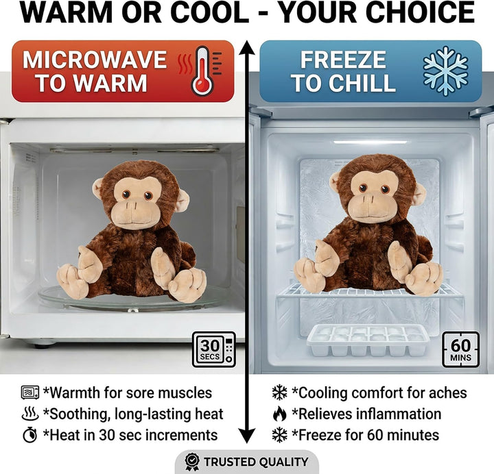 1i4 Group Marvin The Monkey - Animal de peluche con peso y apto par...