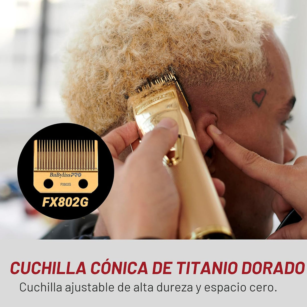 BaBylissPRO FX+ - Cortapelos profesionales para barba para hombres,...
