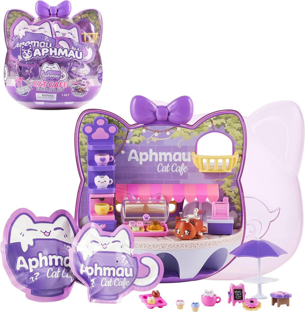 Aphmau Set sorpresa Cat Café