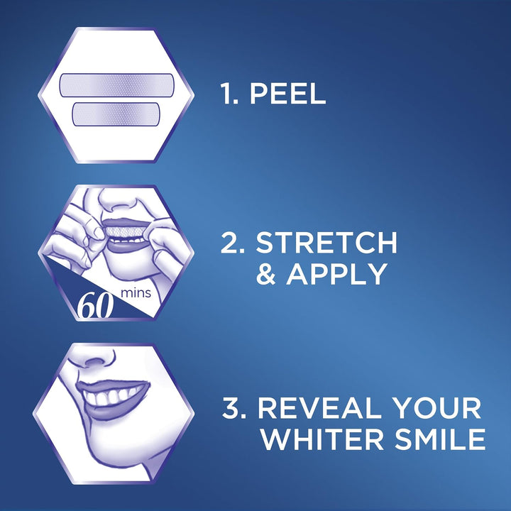 Crest 3D Whitestrips Age Renew - Kit de blanqueamiento de dientes,...
