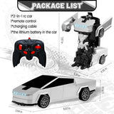 SANGQAOFU Coche de Control Remoto Juguetes Coches Transformadores I...