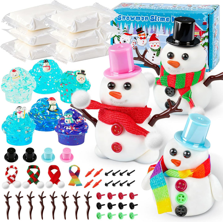 6 paquetes de relleno de Slime para calcetines de Navidad, rellenos...