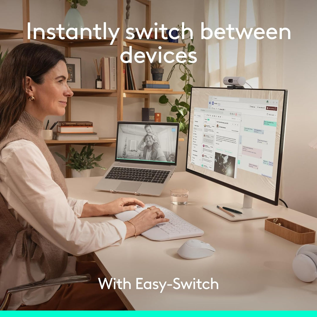 Logitech Signature Comfort Plus M850 L - Ratón inalámbrico Bluetoot...