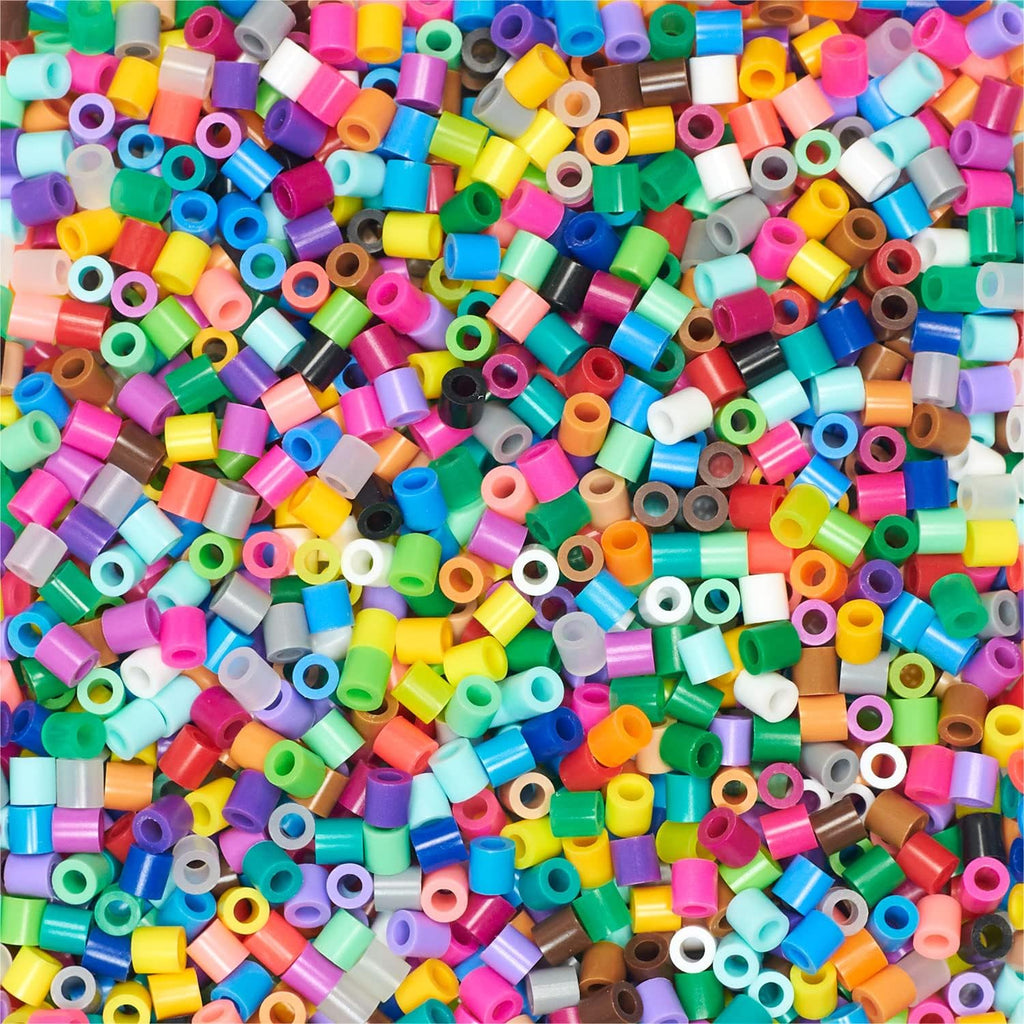Perler Tarro de cuentas de fusión multimezcla, colores surtidos, paquete de 22000 (PER17000)