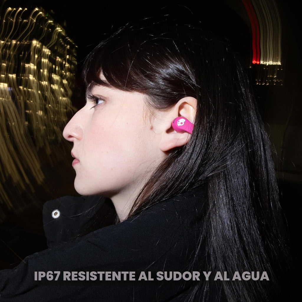 Skullcandy Auriculares Bluetooth inalámbricos abiertos Push 720 - Crazy