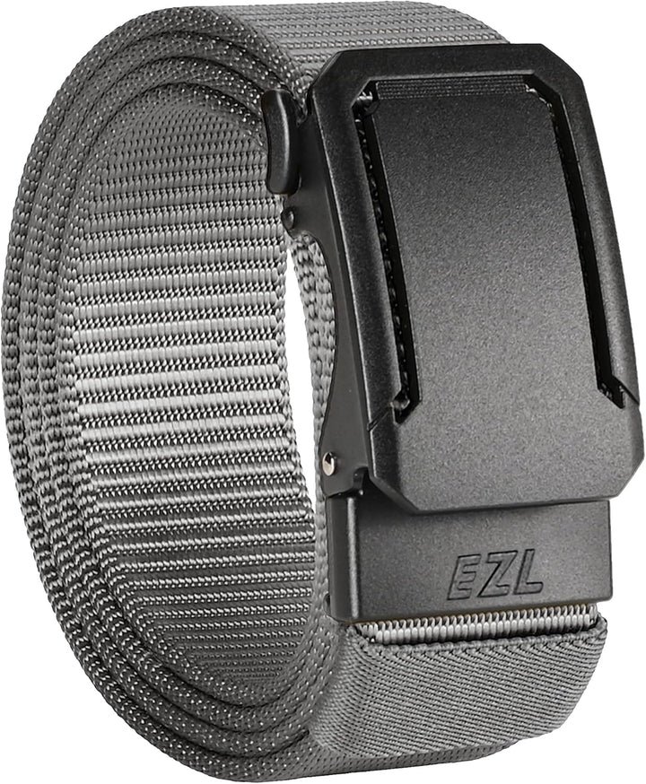 EZL Cinturón táctico de trinquete para hombres, cinturón de nailon...