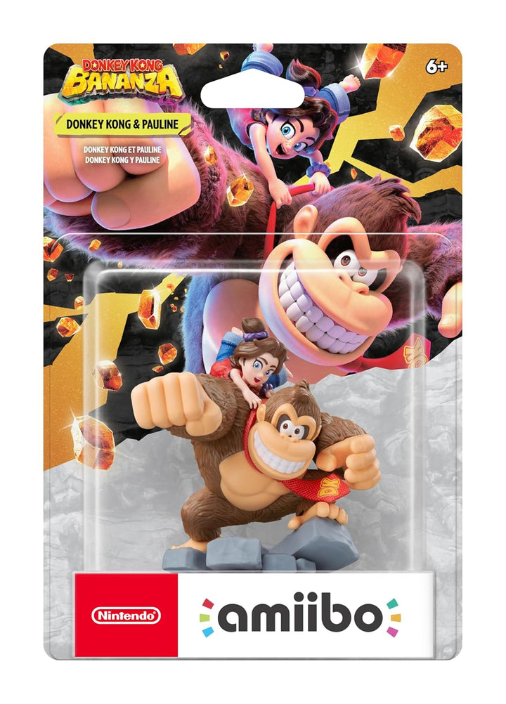 amiibo - Donkey Kong and Pauline Donkey Kong Bananza Series