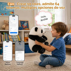 GOLABS Panda Plush AI Toy para niños de 3 años, compañero interactivo