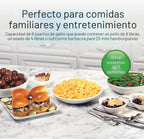 Hamilton Beach Olla de cocción lenta de 6 cuartos con 3 ajustes de cocción
