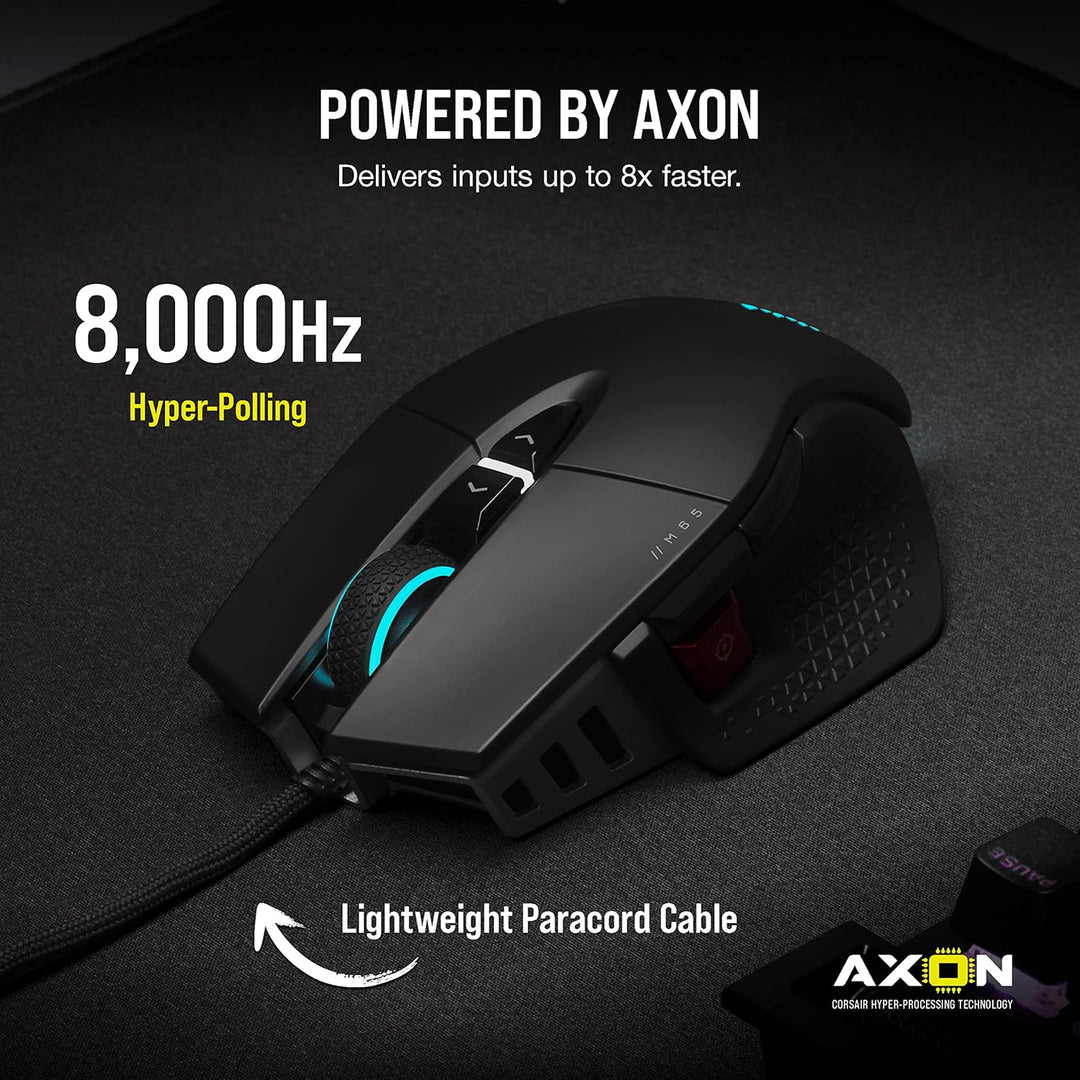 Corsair M65 RGB Ultra Tunable FPS Gaming Mouse Marksman Sensor ópti...