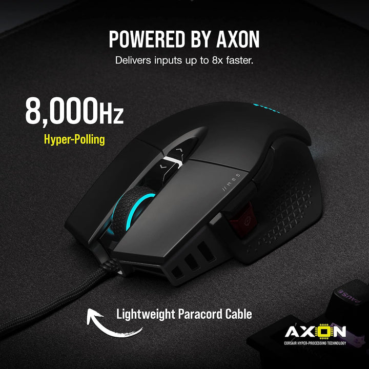 Corsair M65 RGB Ultra Tunable FPS Gaming Mouse Marksman Sensor ópti...