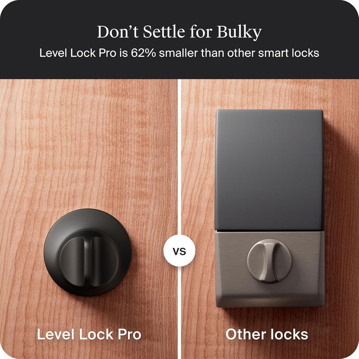 Level Lock Pro - Cerradura inteligente más pequeña, rápida e innova...