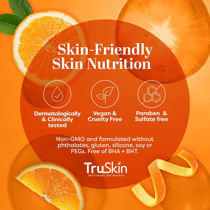 TruSkin - Suero facial con vitamina C, suero facial antienvejecimie...