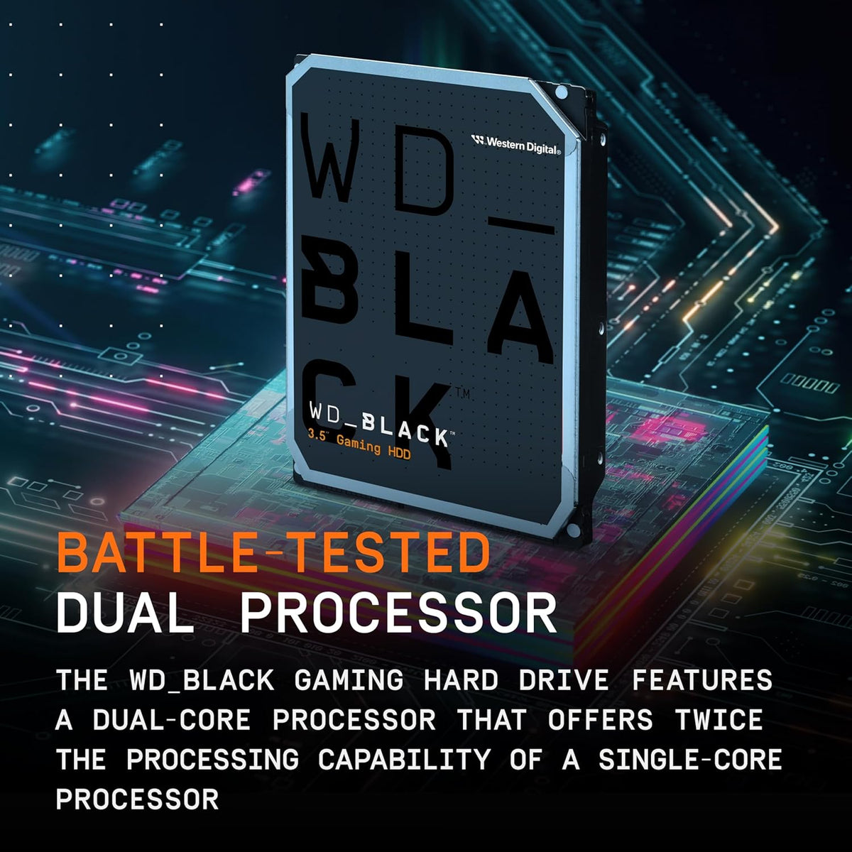 Western Digital - Disco duro interno WD Black Performance de 2 TB,...