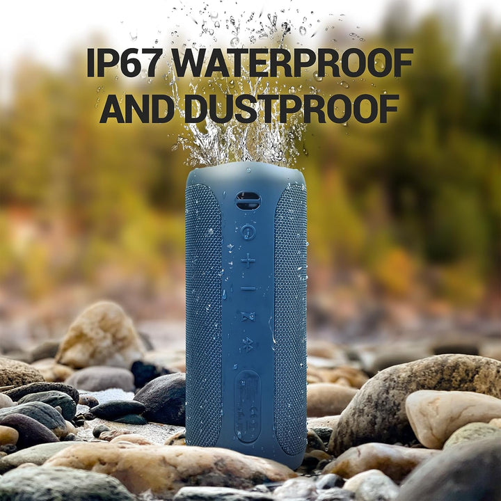 SOWO Altavoz Impermeable Bluetooth Inalámbrico - Altavoz Portátil P...