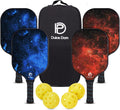 DULCE DOM Juego de 2/4 palas de pickleball - Aprobado por USAPA